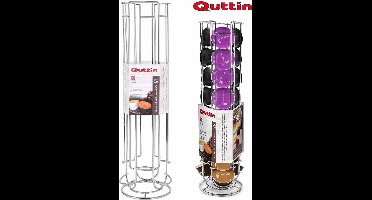 Quttin Capsulehouder  - Houder voor 24 koffiecapsules - Voor Nespresso Cups