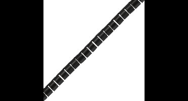 InLine® spiraalband, 10m, zwart, 10mm