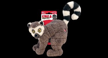 Kong Scampers Lemur - Knuffel - 22.86x25.4x12.07 cm Grijs M