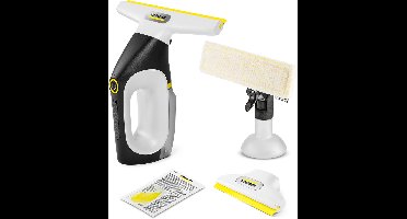 Kärcher Window Vac WV 3 Comfort Precision draadloze ruitenreiniger - Raamwisser looptijd accu 35 minuten voor 105 m² - Ramenwasser douche en andere gladde oppervlakken - Smalle zuigmond - XXL Tank & Douchehaak - Incl. sproeiflacon en microvezeldoek