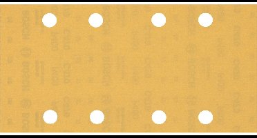 Bosch 50x Expert C470 schuurpapier met 8 gaten voor vlakschuurmac...