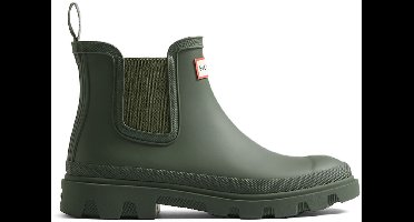 Hunter Unisex Downpour Chelsea Dark Olive - Maat 39