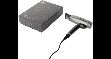 ghd – Speed – Föhn – Haardroger met Halo Dual-airflow – Ultrasnelle Ionische Technologie – 2100W – 4 Standen – Titanium Zwart