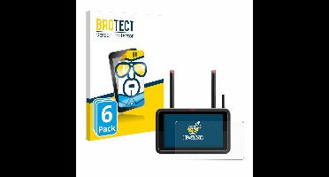 BROTECT - Screenprotector voor Atomos Ninja TX - Folie Beschermfolie transparant 6 Stuks