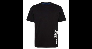 Karl Lagerfeld Jeans B2m17047 T-shirt Met Korte Mouwen Zwart L Man