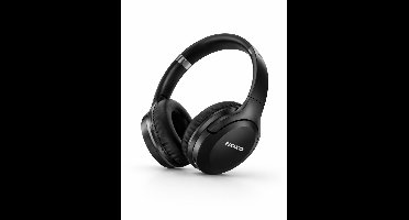 Koptelefoon - Bluetooth - Draadloos & Bedraad - ANC - HiFi Geluid - Zwart - Langdurige Batterij - Geschikt voor Consoles, Smartphones, Tablets & Computers