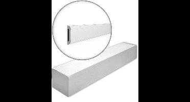 NMC WL5-box WALLSTYL Noel Marquet 1 doos 19 stukken Wandlijst modern design wit | 38 m