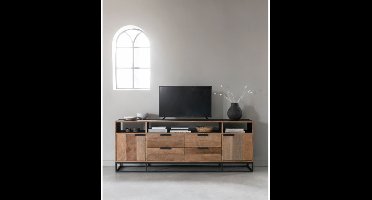 DTP Home TV meubel Cosmo No.3 teakhout – 200x40x75 cm