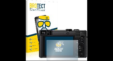 BROTECT - Screenprotector voor Panasonic Lumix DMC-TZ80 - Folie Beschermfolie Beschermglas matte