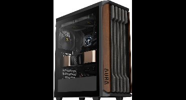 AMD Ryzen 5 6-Core RGB Game PC / Computer voor School, Kantoor en Budget Gaming - Nvidia GeForce RTX 3050 6GB Videokaart (Fortnite, Roblox, Minecraft op High Settings) - 16GB RAM - 500GB SSD - WIFI - Win11 PRO