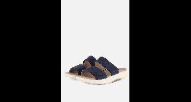 Gabor Rollingsoft Slippers blauw Suède - Maat 43.5