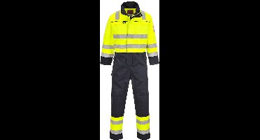 Portwest Hi-Vis Multi-Norm Overall FR60 - Geel/Marine - L