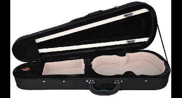 Leonardo VC-1314-BK Elementary Series vioolkoffer gevormd 1/4 zwart