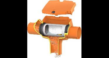 GARANTIA SUPRA-filter intern-Cristall met rechte aansluiting