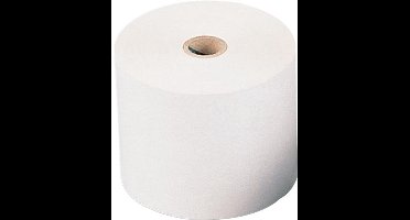 Q-CONNECT thermorol | papier van 55 g | ft 80 mm | diameter +/- 80 mm | asgat 12 mm | lengte 80 m | 5 stuks