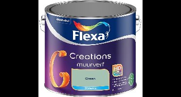 Flexa - Creations Muurverf Zijdemat - Green - Mengverf - 2.5 L