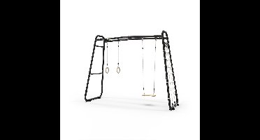 EXIT GetSet Monkeybar MB210 - Monkey Bar Klimrek voor Buiten - Speeltoestel voor Kinderen - Zwart
