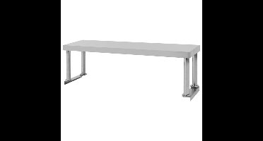 Werkbank – Werktafel – Montagetafel – Servertafel – Werkplek – RVS Constructie – Extra Groot 120x30x85 cm – Eenvoudig Schoon Te Maken