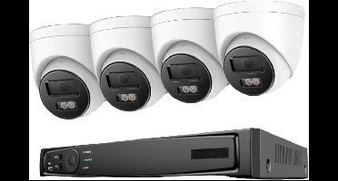 8-Kanaals Bewakingsset – Beveiligingssysteem – Videobewaking – Nvr Recorder – Ip-Camera’s – 4K Ultra HD 8MP Beelden – 1TB Opslag Met Poe Installatie