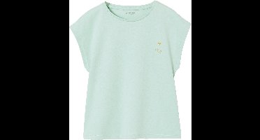 Vertbaudet Effen Basics meisjesshirt met korte mouwen