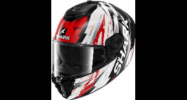 SHARK Spartan RS Hibolt Zwart Rood Chrome KRU - Maat S - Helm
