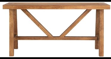 DTP Home Wandtafel Monastery Teakhout – 150x40x76 cm