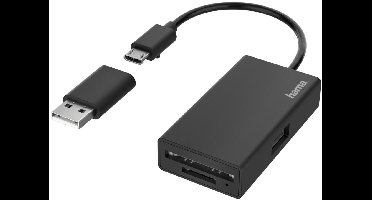 Hama 3 poorten USB 2.0-hub Zwart