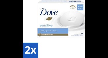 Dove Zeep - Sensitive 4 x 90 gr. - Voordeelverpakking - 2 stuks