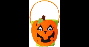 Snoeptasje pompoen emmer halloween