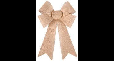 CHAKS - Jute PVC strik 23 x 35 cm voor een landelijke bruiloft