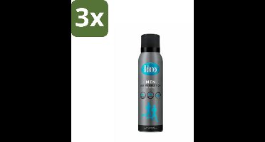 3 x Odorex Men - Deodorant Spray - Dry Protection - Langdurige Frisheid - 150 ml - Mannelijke Deodorant Spray - Langdurige Frisheid - Zweetbescherming - Oksel Droog - Deospray Voor Mannen