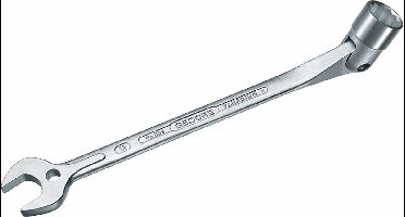 Gedore 6512810 534 19 Enkelvoudige steeksleutel Sleutelbreedte (metrisch) 19 mm