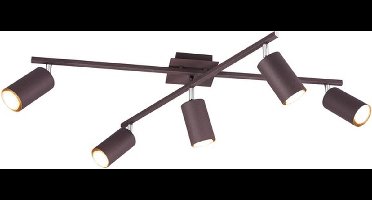 Trio MARLEY - Plafonnière - Roestkleurig