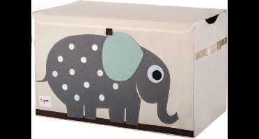 3 Sprouts Speelgoedkist - Olifant