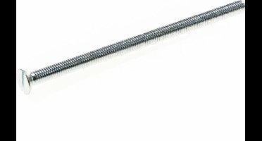 Kobout Hoenderdaal Metaalschroef gegalvanisserd platkop M5 x 90mm