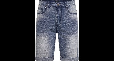 Mario Russo Denim Short Stw Used - Maat XXL - Korte broek - Donkerblauw