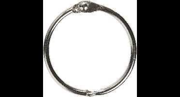 Boekbindersring. d: 32 mm. dikte 2.7 mm. 8 stuk