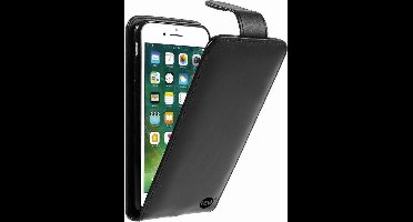 HEM Klaphoesje Geschikt Voor Apple iPhone 7 / 8 / SE (2020 & 2022) – Zwart Bookcase – Beschermende Flip Cover – Wallet Hoes Met Pasjesvak