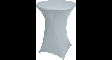 Outdoor Living - Easyfit statafelrok- stretch- grijs Ø80cm