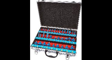 35 Delige Houtfrezenset met 8 mm Opname