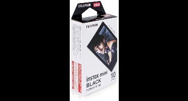 Fujifilm Instax Mini Colorfilm - Black Frame - 10 stuks