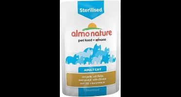 Almo Nature - Sterilised - Natvoer - 70 gram - Kip