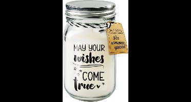 Black & White geurkaars - May your wishes