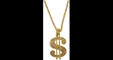 Collier $ groot goud