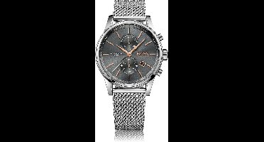 Hugo Boss HB1513440 Horloge - Staal - Zilverkleurig - Ø 41 mm