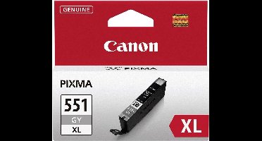 Canon CLI-551XL - Inktcartridge / Grijs / Hoge Capaciteit
