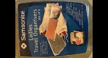 Samsonite - vakantie / reis opbergzakken - 6 stuks voor kleding - vloeistof - schoenen