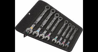 Wera 05020012001 8-delige Joker Steek-/ringratelsleutelset - 5/16-3/4"