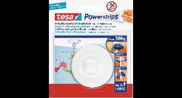 Tesa Powerstrips Plafondhaak - Wit
