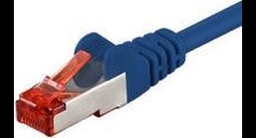 CAT6 S/FTP (PIMF) patchkabel / internetkabel 25 meter blauw - netwerkkabel